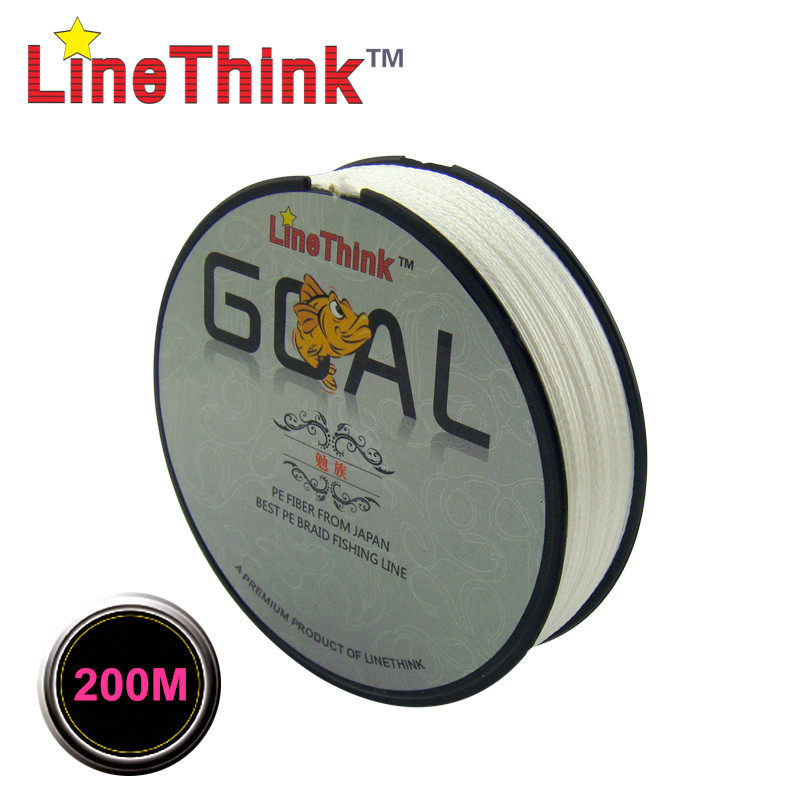 Linethink Brand 200M 100% PE Braided Fishing Line