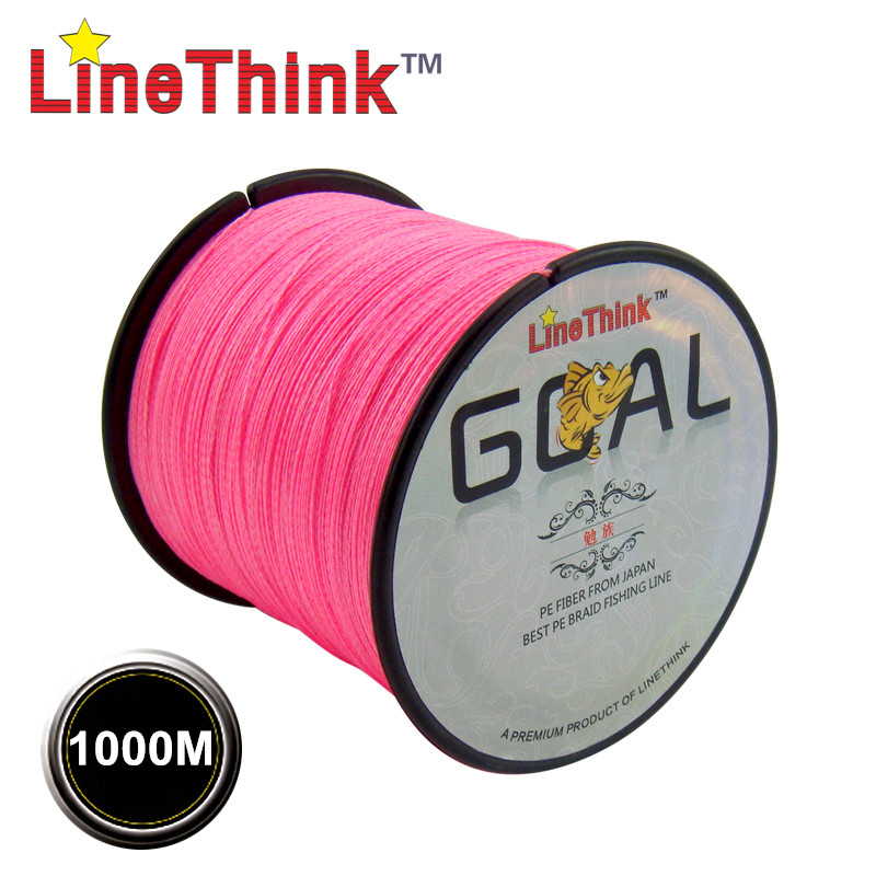 Linethink Brand 1000M 100% PE Braided Fishing Line