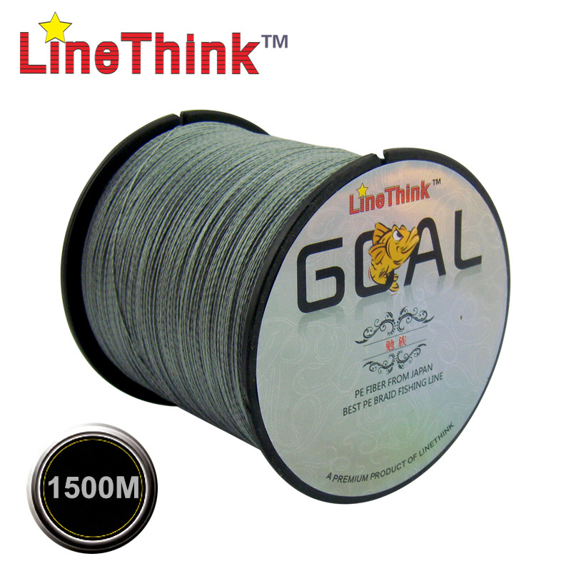 Linethink Brand 1500M 100% PE Braided Fishing Line
