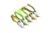 soft plastic fishing lures frog lure with hooks top water ray artificial fish tackle