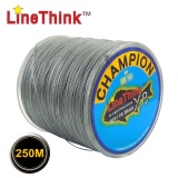 250M GHAMPION LineThink Brand 8Strands Multifilament PE Braided Fishing Line